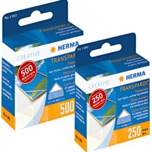HERMA Transparol Coins-photos, extra grand, bandes de 2