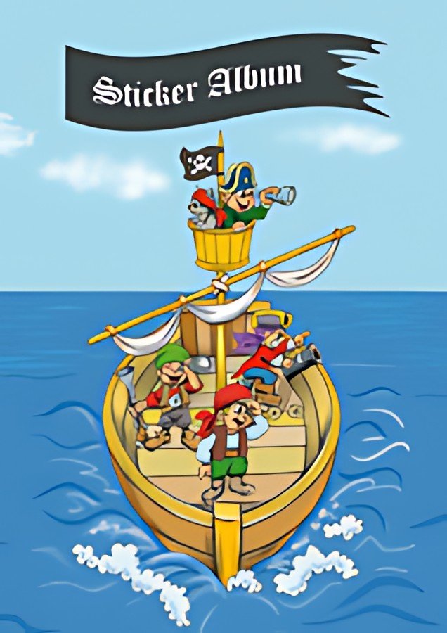 HERMA Album de stickers "Pirates", A5