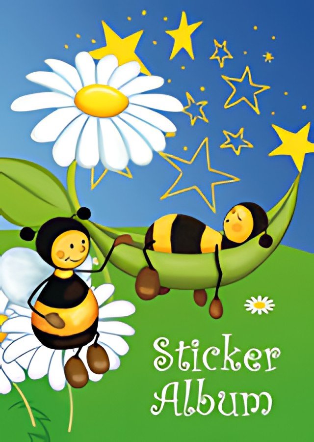 HERMA Album de stickers "Abeilles", A5