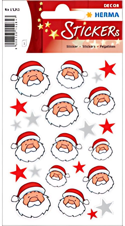 HERMA Sticker de Noël DECOR "Voeux du Père Noël"