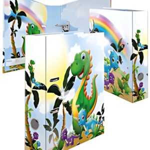 HERMA Classeur à levier à motifs pour maternelle Dinosaures,