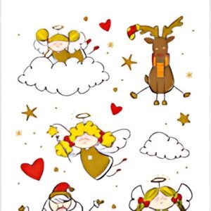 HERMA Stickers de Noël DECOR "Adèle, petit ange"
