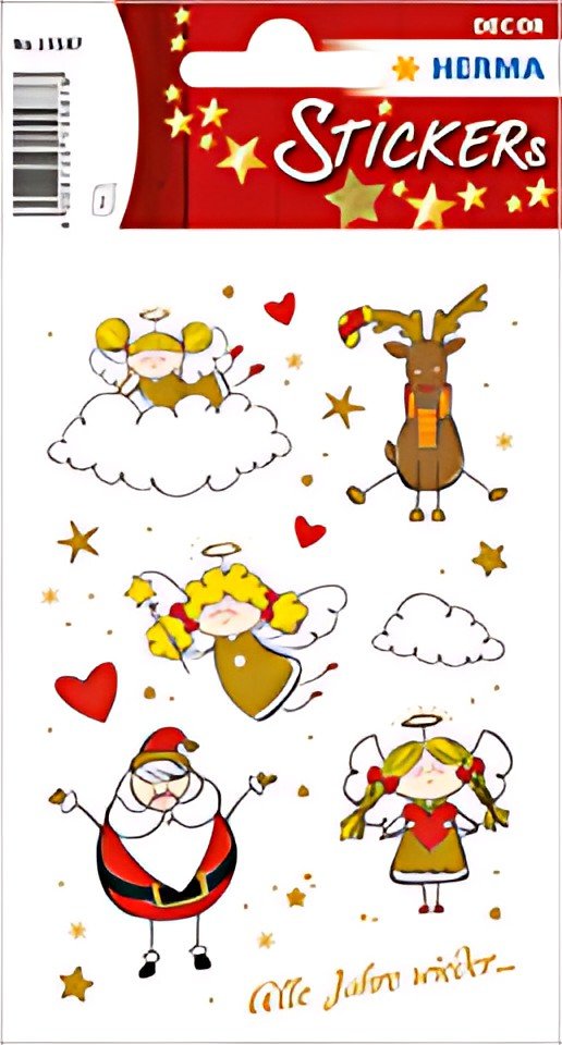 HERMA Stickers de Noël DECOR "Adèle, petit ange"