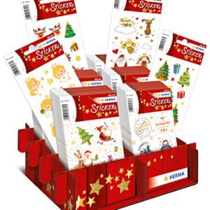 HERMA Weihnachts-Sticker DECOR "Glitzernde Weihnachtszeit"