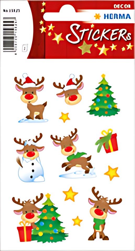 HERMA Stickers de Noël DECOR "Little Rudolph"