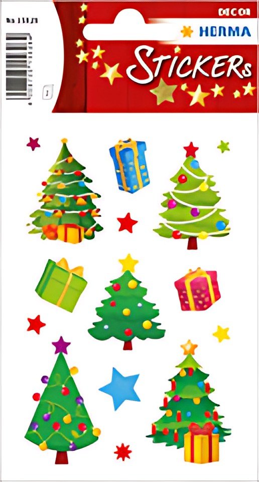 HERMA Stickers de Noël DECOR "Sapin de Noël"