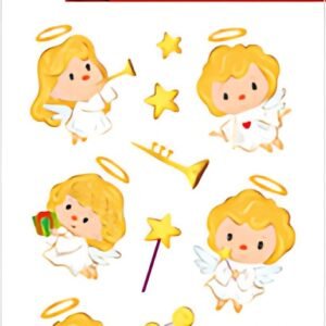 HERMA Stickers de Noël DECOR "Choeur des anges"