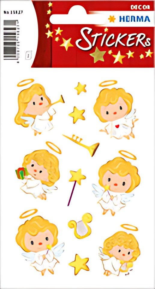 HERMA Stickers de Noël DECOR "Choeur des anges"