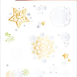 HERMA Stickers de Noël CREATIVE "Etoiles et flocons"