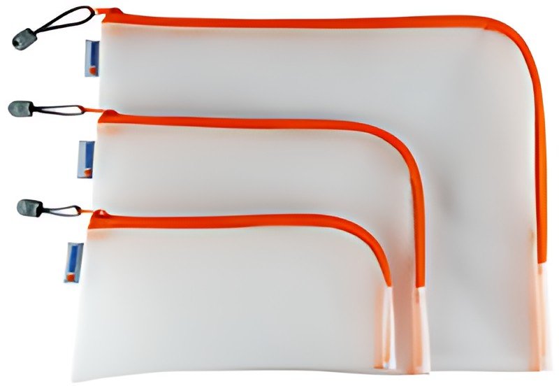 HERMA Pochette à fermeture à zip "Mesh Bags", A5, orange