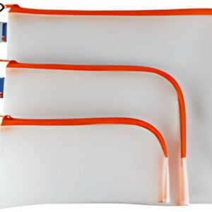 HERMA Pochette à fermeture à zip "Mesh Bags", A4, orange