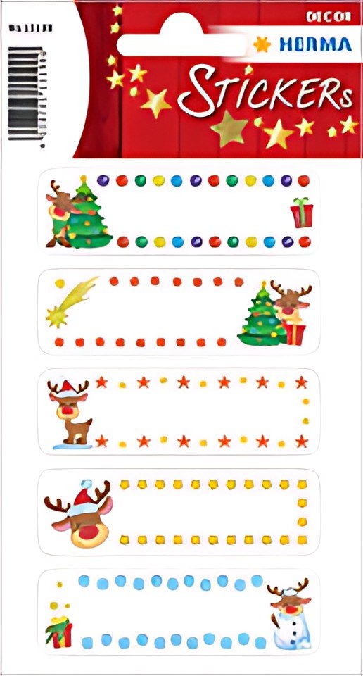 HERMA Autocollants de Noël DECOR "Little Rudolph"