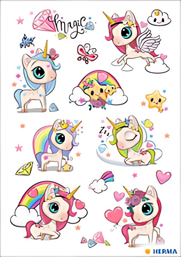 HERMA Sticker MAGIC "Licorne magique"