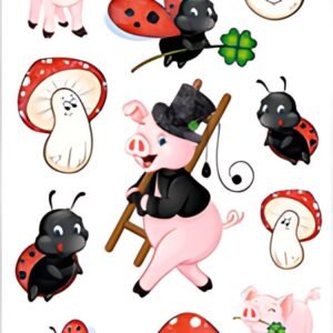 HERMA Sticker DECOR "Porte-bonheur"
