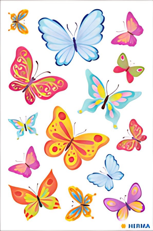HERMA Sticker DECOR "Saison des papillons"