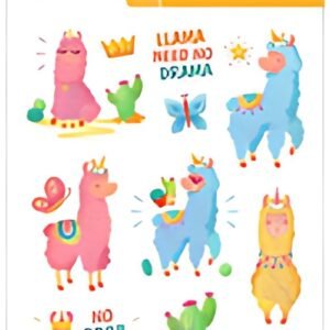 HERMA Autocollants DECOR "Lama - no drama"
