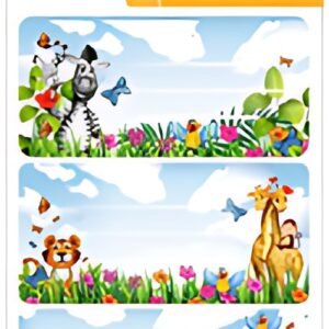 HERMA Étiquettes pour livres VARIO "Jungle"