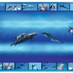 HERMA Sous-main "Dauphins", (L)550 x (H)350 mm