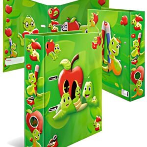 HERMA Classeur à motif pour école maternelle "Fritz le ver"