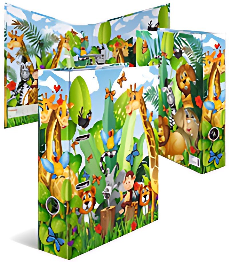 HERMA Classeur à motif pour école maternelle "Jungle"