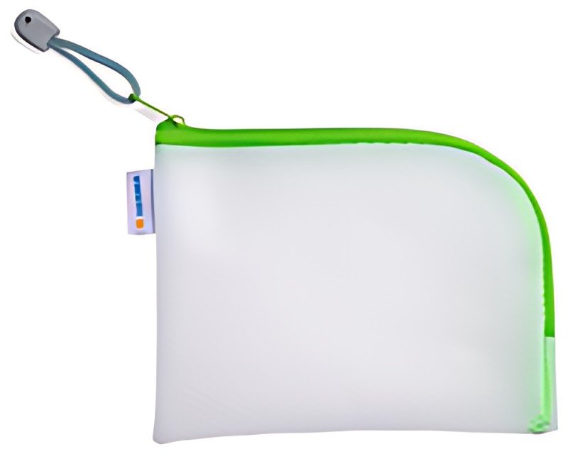 HERMA Pochette à fermeture à zip "Mesh Bags", A6, vert