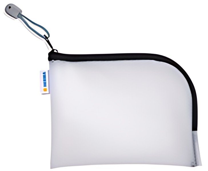 HERMA Pochette à fermeture à zip "Mesh Bags", A7, noir