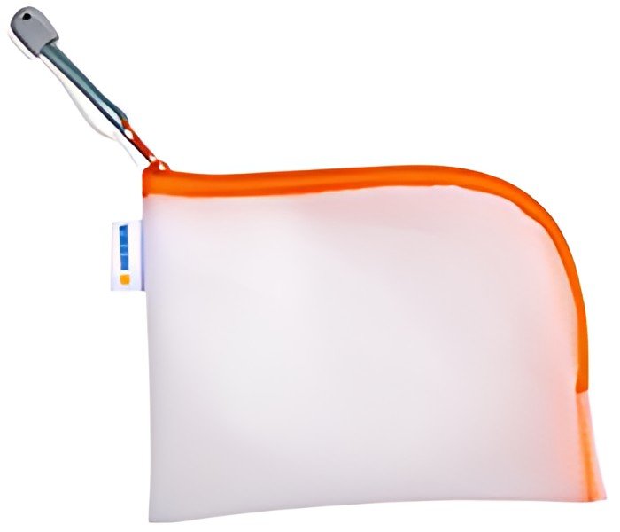 HERMA Pochette à fermeture à zip "Mesh Bags", A7, orange
