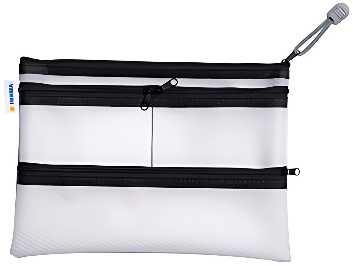 HERMA Pochette à fermeture à zip "Multibag", A5, noir