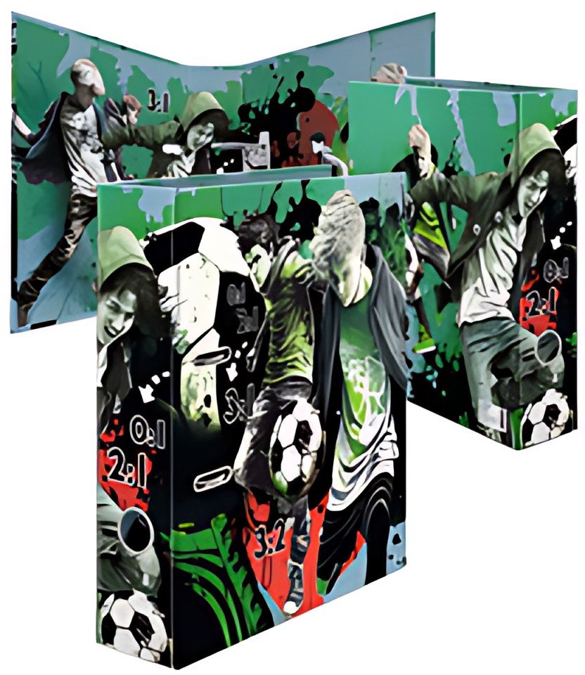 HERMA Classeur à motifs "Street Soccer", A4, 70 mm