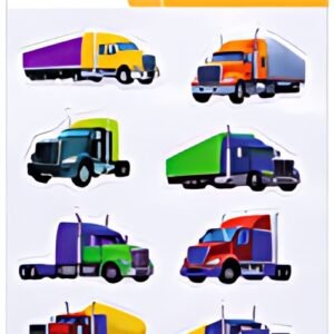 HERMA Stickers MAGIC Camions stylés, transpuffy