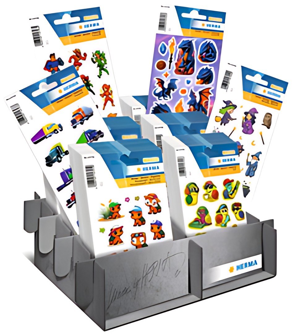 HERMA Stickers MAGIC nouveautés 2026, présentoir