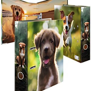 HERMA Classeur à motif "Animaux préférés" Chien, A4