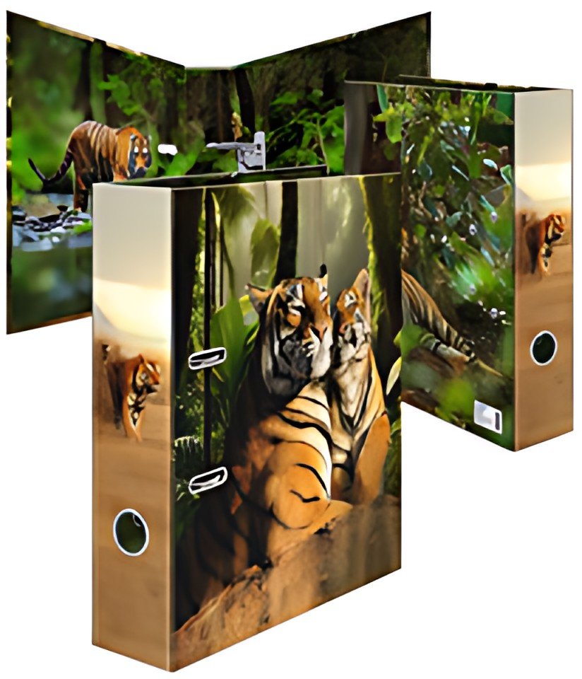 HERMA Classeur à motif "Animaux préférés" Tigre, A4