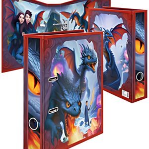 HERMA Classeur à motif "Dragons", A4, largeur du dos: 70 mm