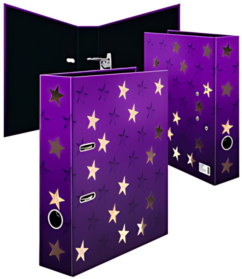 HERMA Classeur à motif "Brillant" Étoiles, A4