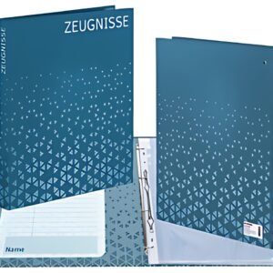 Classeur à anneaux pour certificats HERMA, DIN A4, bleu foncé