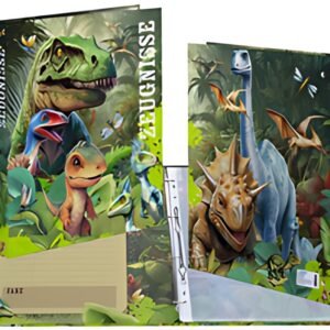 Classeur à anneaux pour certificats HERMA "Dino World", DIN A4