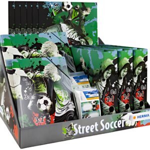 HERMA Série de motifs "Street Soccer", présentoir