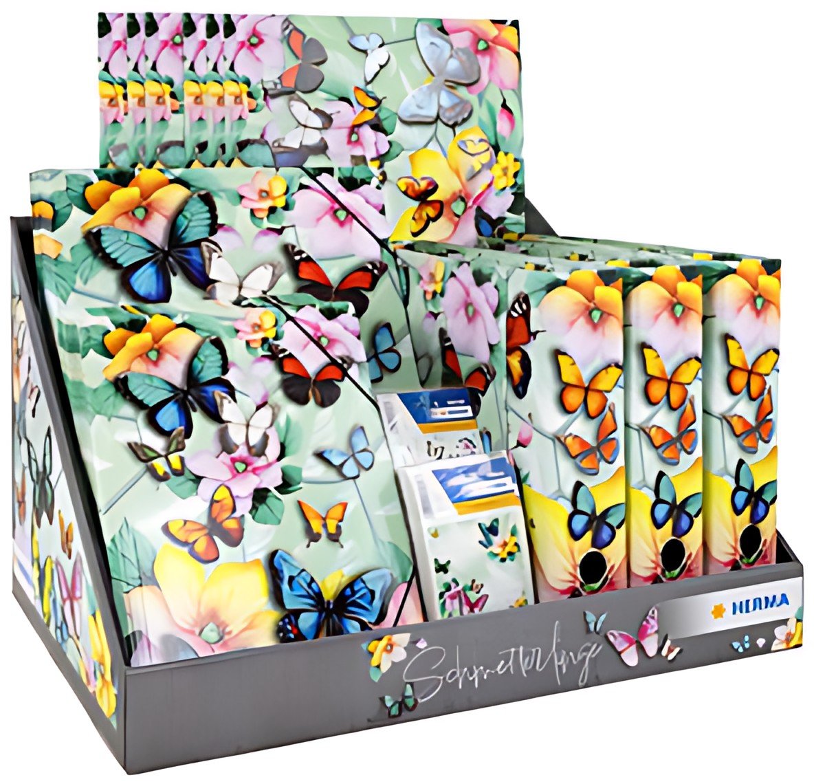 HERMA Série de motifs "Papillons", présentoir