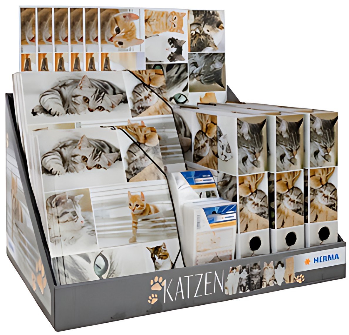 HERMA Série de motifs "Chats", présentoir