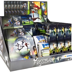 HERMA Série de motifs "Football", présentoir