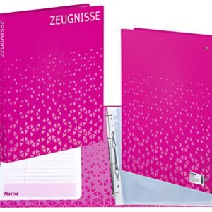 Classeur à anneaux pour certificats HERMA, DIN A4, rose