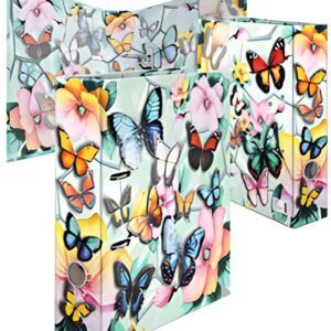 HERMA Classeur à motif "Papillons", A4