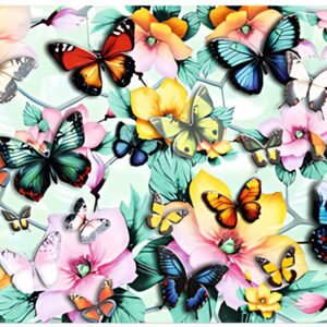 HERMA Sous-main "Papillons", (L)550 x (H)350 mm