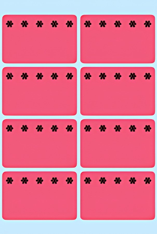 HERMA étiquettes pour surgelés, 26 x 40 mm, rouge fluo