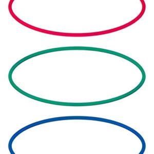 HERMA étiquettes pour livres, forme ovale, rouge / vert /