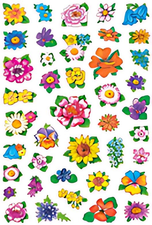 HERMA Autocollants DECOR "Petites fleurs"
