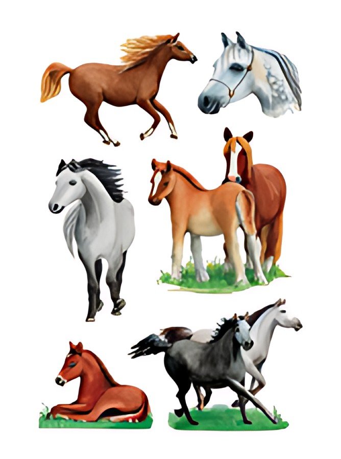 HERMA Sticker DECOR "Races de chevaux"