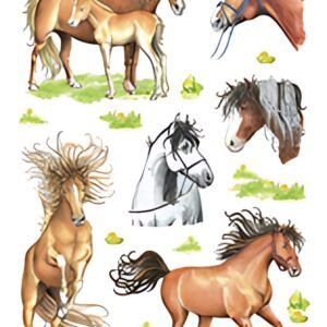 HERMA Sticker DECOR "Dessins de chevaux"