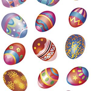 HERMA Stickers de Pâques DECOR "Oeufs de Pâques", brillant